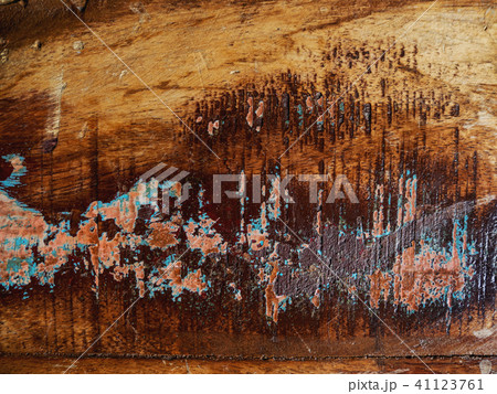 Wooden background of old table. Shabby texture 41123761