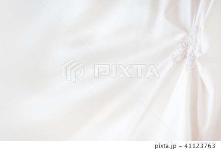 Bride's dress with embroidered elements and beads. Bride's dress with embroidered elements and beads. 41123763