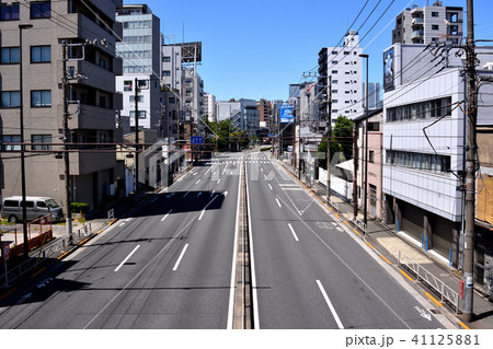 南品川歩道橋から見た第一京浜 41125881