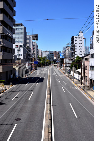 南品川歩道橋から見た第一京浜 41125882