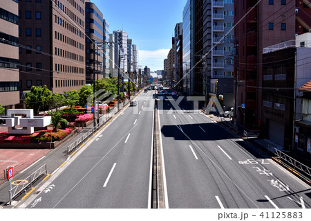 南品川歩道橋から見た第一京浜 41125883