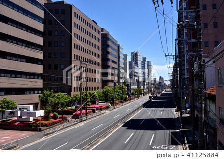 南品川歩道橋から見た第一京浜 南品川歩道橋から見た第一京浜 41125884