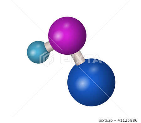3D NaOH molecule. 3D NaOH molecule. 41125886