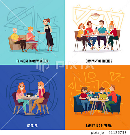 Restaurant Pub Visitors Concept 41126753