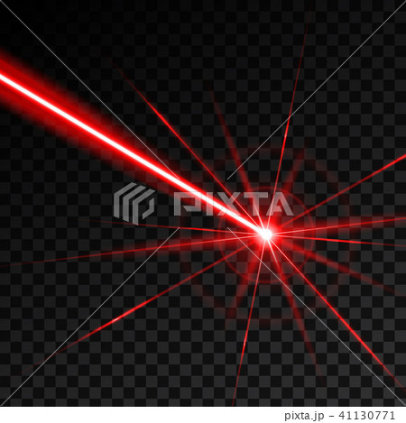 Creative vector illustration of laser security beam isolated on transparent background. Art design 41130771