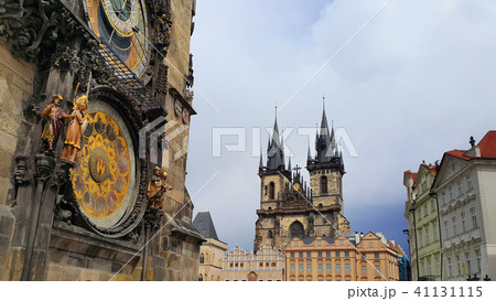 Tyn Cathedral and Old Town Hall Tower 41131115