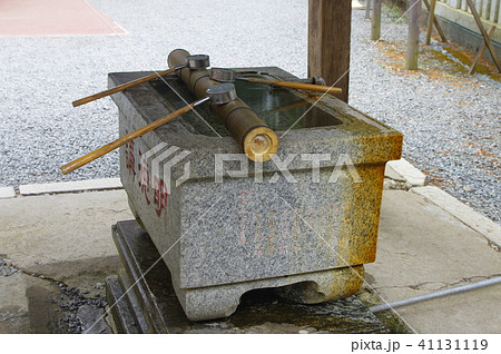 三峯神社の手水舎 三峯神社の手水舎 41131119