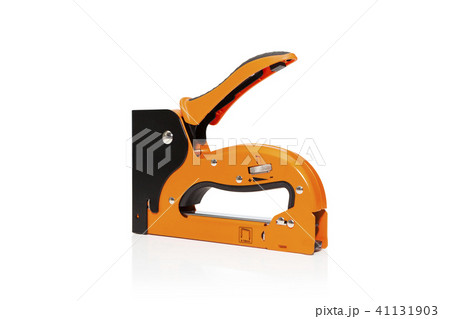 Industrial stapler isolated on white Industrial stapler isolated on white 41131903