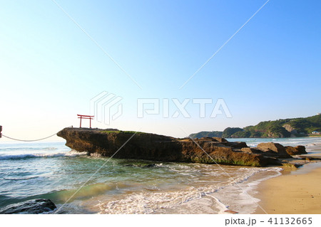 白浜神社 海の鳥居 白浜神社 海の鳥居 41132665