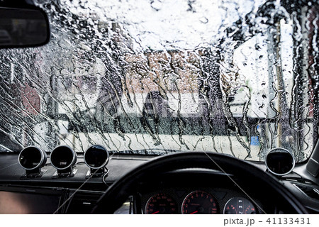 洗車機（車内から撮影） 41133431