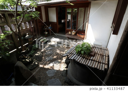 千葉県　佐原　町並み 41133487