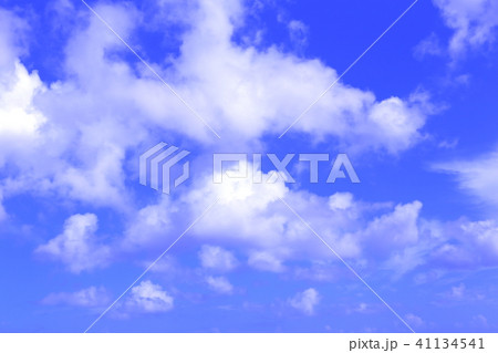 夏空と雲 夏空と雲 41134541
