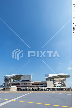 埼玉スタジアム2002　青空 41135871
