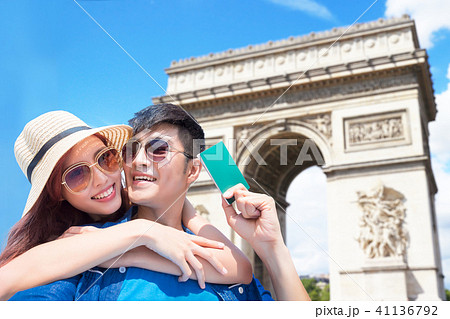 couple take passport couple take passport 41136792