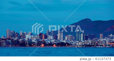 benidorm cityscape night benidorm cityscape night 41137373