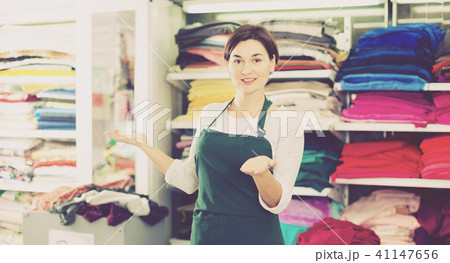 Seller showing assortment 41147656