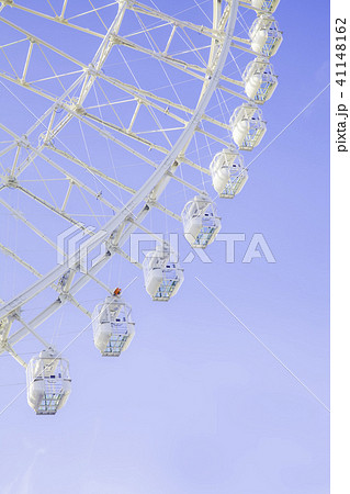 床面が透明な大阪府吹田市の大観覧車 OSAKA WHEEL オオサカホイール 41148162