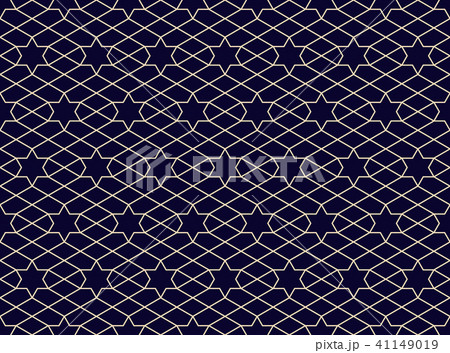 The geometric pattern with lines. Seamless vector 41149019