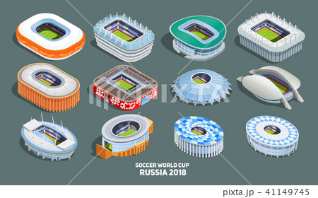 Football World Cup Icons Set Football World Cup Icons Set 41149745