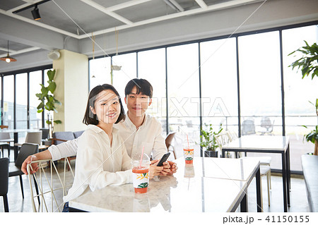 スマートフォン スマホ カップル 41150155