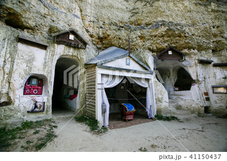 Rock-cave monastery of Bakota, Ukraine Rock-cave monastery of Bakota, Ukraine 41150437
