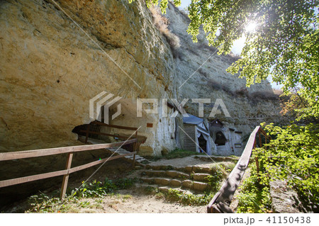 Rock-cave monastery of Bakota, Ukraine Rock-cave monastery of Bakota, Ukraine 41150438