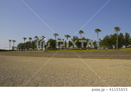 二色の浜公園 海浜緑地エリア 大阪府貝塚市二色南町の写真素材