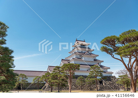 会津若松城の風景 会津若松城の風景 41156646