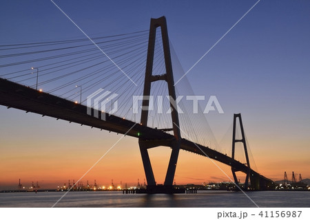 名港トリトンの夕景 名港トリトンの夕景 41156987