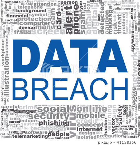 Data breach word cloud Data breach word cloud 41158356