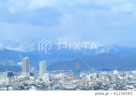 岐阜県　都市風景　岐阜市中心街の風景 41159565