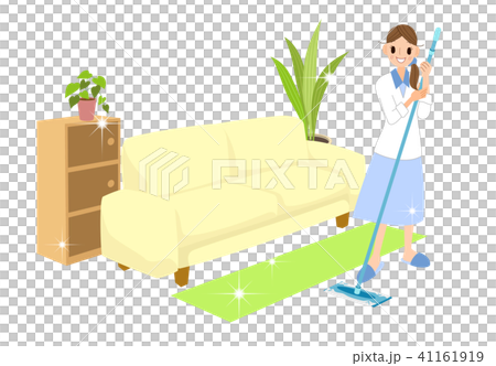 掃除をする女性 41161919