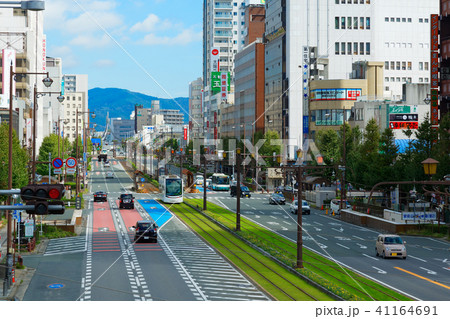 豊橋駅前と路面電車 豊橋駅前と路面電車 41164691