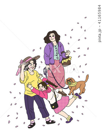 harmonious family Life, a lovely family vector illustration 010 harmonious family Life, a lovely family vector illustration 010 41165984