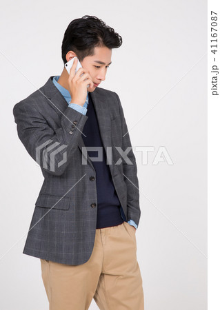 Business, people and teamwork concept. Portrait of business people isolated white background. 168 41167087