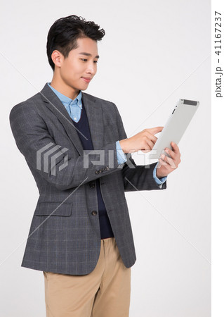 Business, people and teamwork concept. Portrait of business people isolated white background. 172 Business, people and teamwork concept. Portrait of business people isolated white background. 172 41167237