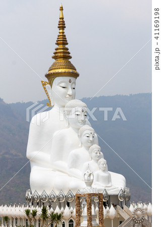 Buddha statue in Wat Pha Sorn Kaew Buddha statue in Wat Pha Sorn Kaew 41169198