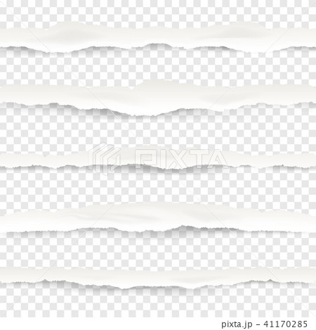 Paper torn edges seamless vector illustration 41170285