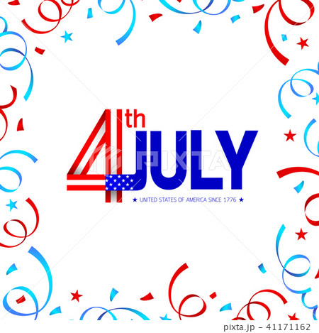 Happy USA Independence Day 4 th of July. Happy USA Independence Day 4 th of July. 41171162
