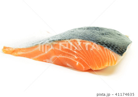 Fresh salmon fillet isolated Fresh salmon fillet isolated 41174635