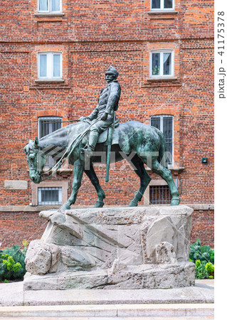 Monument to Giuseppe Missori in Milan.  41175378