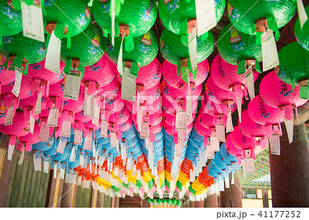 提灯 韓国 仏国寺 41177252