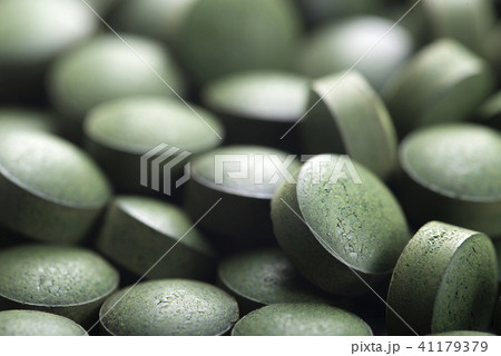 Dietary Supplements. Spirulina Tablets. 41179379