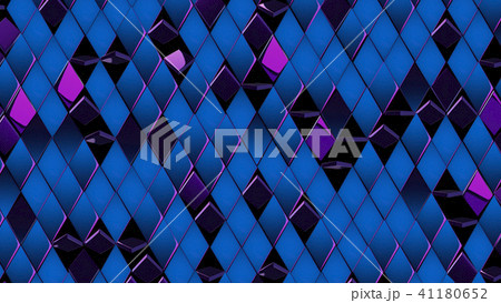 3D render background of purple blue shiny rombus 3D render background of purple blue shiny rombus 41180652