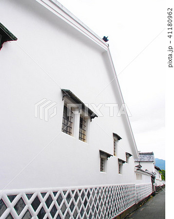 世界遺産・萩城下町のなまこ壁 41180962