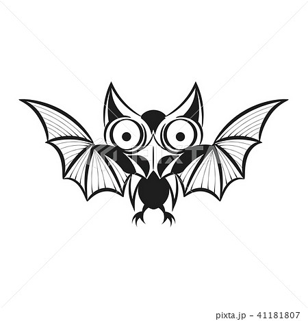 Premium Vector | A simple silhouette drawing of a black bat on a white  background vecor bat logo tattoo halloween