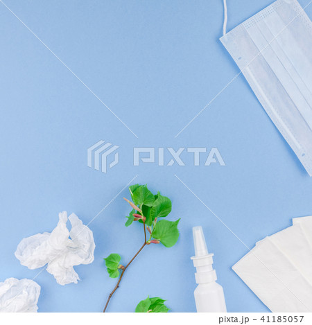 Concept of seasonal spring allergy Concept of seasonal spring allergy 41185057