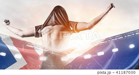 Iceland player celebrating goal Iceland player celebrating goal 41187030