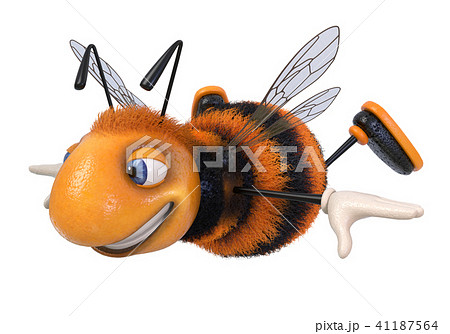 3d illustration bumblebee funny cartoon character 3d illustration bumblebee funny cartoon character 41187564