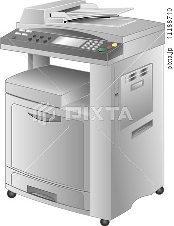 コピー機・FAX複合プリンタ(copier)ベクター 41188740